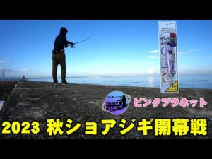 泉佐野一文字でショアジギング！秋の青物シーズン開幕戦！