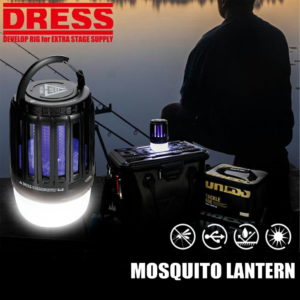 【ポイント最大44倍】 DRESS モスキートランタン キャンプ ソロキャン アウトドア 夜釣り 釣り 釣具 便利 虫除け ドレス
