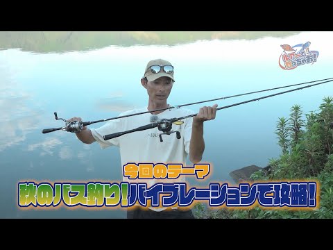 ルアーで釣っちゃお!「秋のバス釣り!バイブレーションで攻略」(2023年10月放送分)