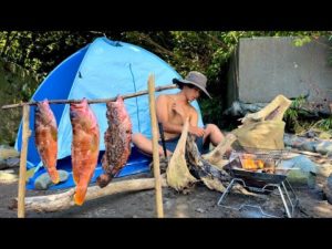 誰もが見過ごす場所で1泊2日釣りキャンプした結果…