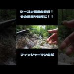 カッケー色したイワナ現る✨#アウトドア #東北 #釣り #大自然 #渓流釣り #troutfishing #トラウト #フィッシャーマンのぶ