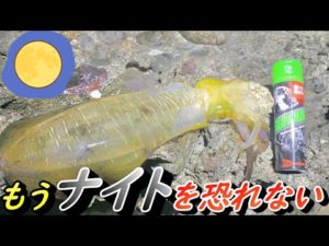 ダブルのお助けマンに助けられ自己記録更新！これさえあれば夜のエギングも爆釣確定！