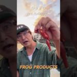 新作ウッドのカエルルアーのアクション‼️ #トップウォーター #バス釣り #バスフィッシング #フロッグプロダクツ