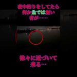 丑三つ時の恐怖　夜釣り#shorts #釣り#心霊#怖い