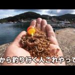 【驚愕】誰も釣れない時でも簡単に大型魚が釣れる堤防投げ釣りバルーン仕掛け