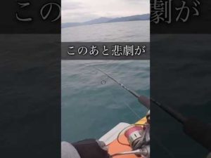 病院送りになりました...#釣りガール #ジギング #青物 #ハプニング