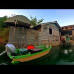 廃墟で快適に釣りしながら生活できるようにしてみたよ！