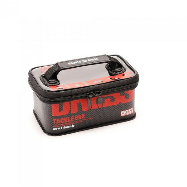 【7/20限定!エントリー&抽選で最大100%Pバック】 DRESS タックルボックス マルチ Sサイズ ブラック [釣り用 小物入れ]