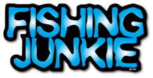 釣りステッカー フィッシングジャンキー FISHING JUNKIE 03 FS197 フィッシング ステッカー 釣り 趣味 グッズ